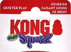 Kong Squeezz Crackle Ball Medium Purple No Squeak Toss   Play Dog Fetch Toy