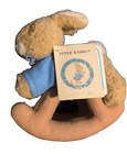 Eden Peter Rabbit Rocking Plush Soft Toy Stuffed Beatrix Potter 8  Bunny  W tag