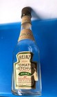 Early 1900s Heinz Ketchup Bottle 4 Original Labels And Cap 8 Sided