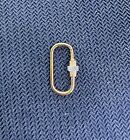 14k Solid Gold Diamond Lobster Clasp Handmade Jewelry Lock Accessories Findings