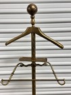 Art Deco Mastercraft Solid Brass Gentleman   s Suit Butler Clothing Valet Stand
