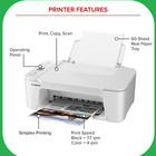     New Canon 3722  3522  Wireless Printer-copy-scan-photo-homework-office Work    
