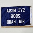 2006 Syc Mcsa Sgl Hand Sailing Award Flag Saylorville Yacht Club Single Handed