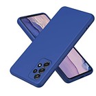 Solid Silicone Case For Samsung Galaxy A54 A34 A14 A53 A33 A13 A52 A32 Cover Gla