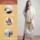 Maison D  Hermine Maison D Hermine Shopping Bags Cotton Quilted Tote Bag Zipper