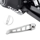 Silver Kickstand Extension Stand Extender For Harley Dyna Fxdl Fxdb 1993   2017