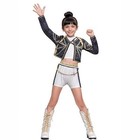 Kids Girls Kpop Demon Hunters Costume Rumi Zoey Mira Cosplay Dress Outfits Wigs 