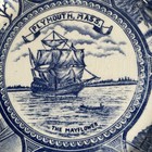 Plymouth Massachusetts Decorative Plate Mayflower Souvenir