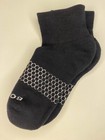  6 Pack  Bombas Womens Black Quarter Socks