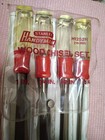 Vintage Stanley Handyman Wood Chisel Set H1252r Nos