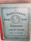 Scott International Junior Postage Stamp Album 1921 W stamps Collection Vintage
