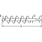 Inclined Grain Delivery Auger Fits 1660 1666 1680 1688 2144 2166 2188 2344 2366
