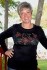 Christmas Rhinestone Shirt Xs S M L Xl Xxl 1x 2x 3x 4x 5x Poinsettias