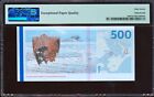 Denmark 500 Kroner 2019 P-68f Pmg 67 Superb Gem Unc Epq  low Serial  0000096