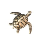Brass Turtle Figurine Small Animal Statue Table Office Home Decoration Toy Gifts
