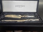 Vintage International Lillian Rose Bow Set Knife And Cake Server Set