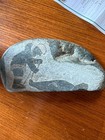 Lot - Vtg Canadian Inuit  eskimo Art   Carving And 2 Statues  Stamped - Ds31