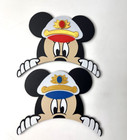 D Cruise Captain Minnie Mickey Magnet Stateroom Door 3d Printed Dcl Fan-made