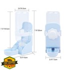 17oz Rabbit Guinea Pig Water Bottle Small Animal Bowl