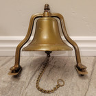 Vintage Boat Bell Yoke Helm Bell Nautical Sailing Ship Antique  Dinner Alarm Vtg