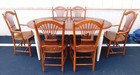 Vintage Country French Style Wood 8pc Dining dinette Set