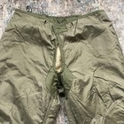 Vtg Korean War M-1951 M51 Field Shell Combat Trousers Liner Wool Insert 36 Waist