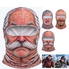 Old Man Ski Mask Funny Realistic Face Balaclava 3d Printed Full Face Winter Us