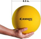 Cannon Sports Uncoated Foam Ball Size 8 5   Color Yellow