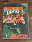 Donkey Kong Country Snes Super Nintendo Instruction Manual Only