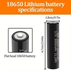 1 16 Pack 3 7v Rechargeable Button Top Batteries 3000mah Smart Charger Lot