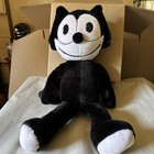 Felix The Cat Vtg 1988 Applause Black   White 21    No Bowtie Plush Stuffed