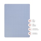 100  Organic Cotton All-stages Midi Crib Sheet  Gots-certified  Fitted 360       
