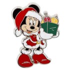 Christmas Minnie Mouse Santa Mrs Claus Holidays   Trading Pin Disney Parks