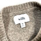 Huckberry Wills Cable Knit Sweater Kids Xl Tan Oatmeal 100  Wool Fisherman