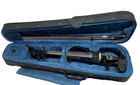 Cecilio Silent Electric Solid Wood Violin With Ebony Fittings  Cut Out - Black