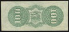 Confederate States Csa Civil War  100 Aug  26  1862 C-c T-49 Pf-2 Cr-348