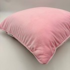 Soho Loft Pink Floral Patchwork Decorative Throw Pillow 18x18 Down Alternative