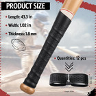 12 Pack 40  Bat Grip Tapes Bulk All Weather Performance Full Adhesive Back Baseb