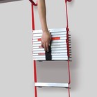 25ft Retractable 3-story Fire Escape Ladder - Safe Emergency Exit Solution