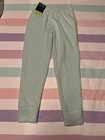Tek Gear Girls Jogger Activewear Pants Light Blue Size 8 Drawstring Fleece