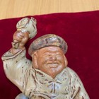 Daikokuten God Pottery Statue 8 8 Inch Japanese Vintage Old Figurine Figure Art