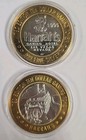 10 Casino Gaming Token Las Vegas Solid  999 Ag Silver Harrah s Steamboat 1995  