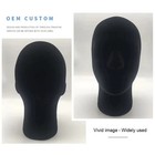 1pc Male Foam Mannequin Head Model Hat Cap Wig Glasses Display Stand Rack Stable