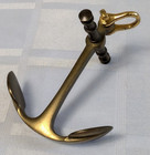 Antique Brass Anchor Model Building Nautical Ship Decor Boat Vintage Sailor