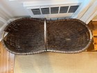 Large Gorgeous Antique Woven Basket