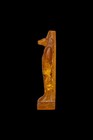 Rare Ancient Egyptian Antiquities God Anubis Statue Made Amber Stone Egyptian Bc