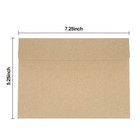 100 Pack Kraft Envelopes a7 Invitation A7 kraft 100pack  A7 kraft 100pack 