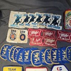 Vintage  70s 80s 90s Lot Of Beer Patches And Others Miller L  wenbr  u Schlitz