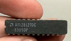 Lot Of 2 Vintage Amd Amz8127dc Clock Generator Ic Chips Ceramic Cdip-24 Nos