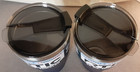 2 Lot      Rtic 30 Oz Insulated Tumbler Stainless Steel Blue Coffee Travel Mug Lid